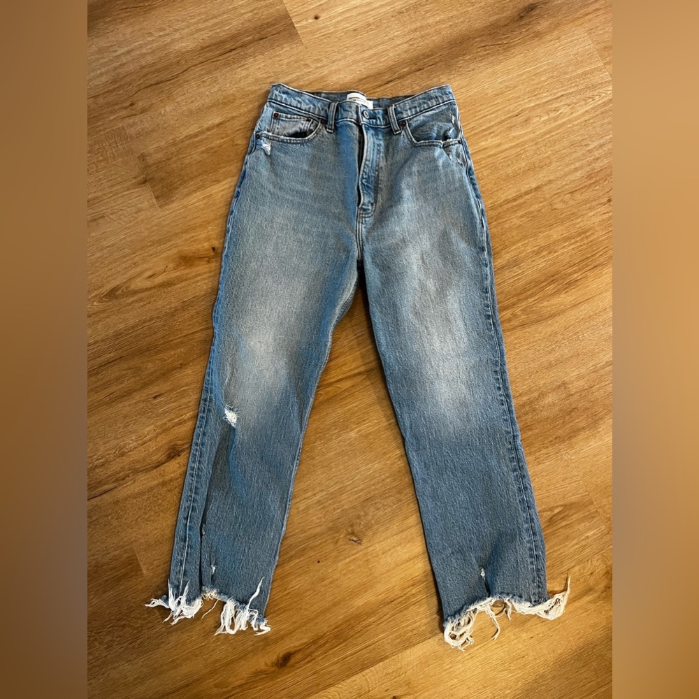 Abercrombie & Fitch Ultra High Rise Kick Flare